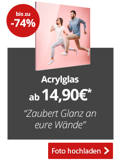 Acrylglas-Prints bis zu 74% reduziert