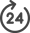 24 Stunden Logo